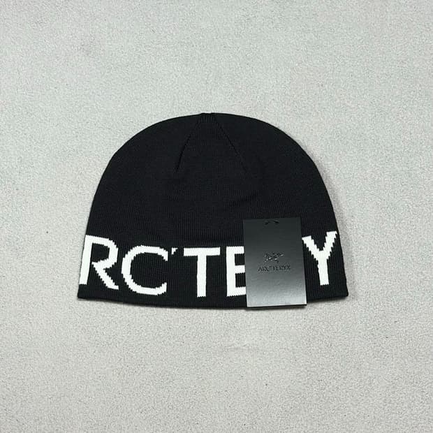 아크테릭스 워드 헤드 토크 비니 블랙 Word Head Toque
