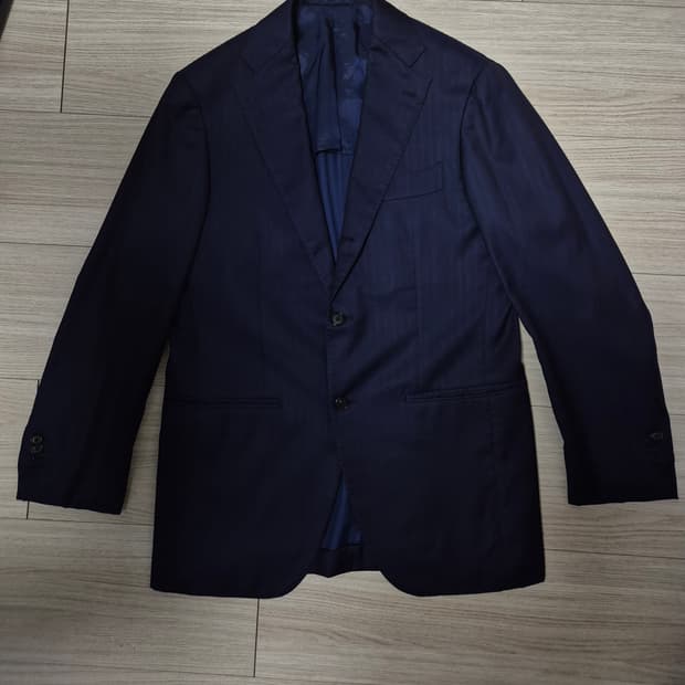 브릴라퍼일구스토 네이비 수트 48,링자켓,라르디니,빔즈