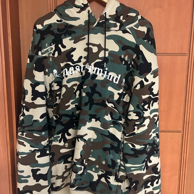 마스터마인드 스컬 카모 후드