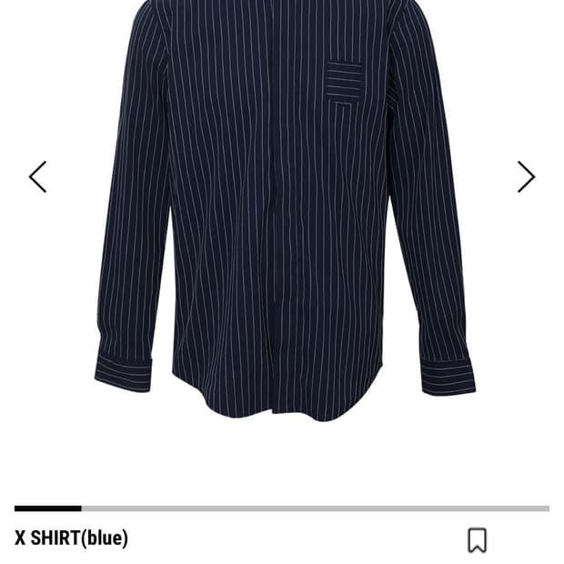 X SHIRT 셔츠 (3 사이즈)