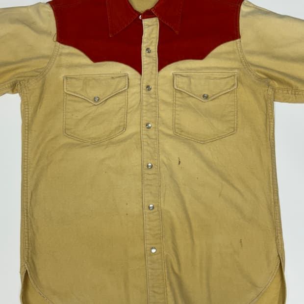 70s WOOLRICH 웨스턴 셔츠