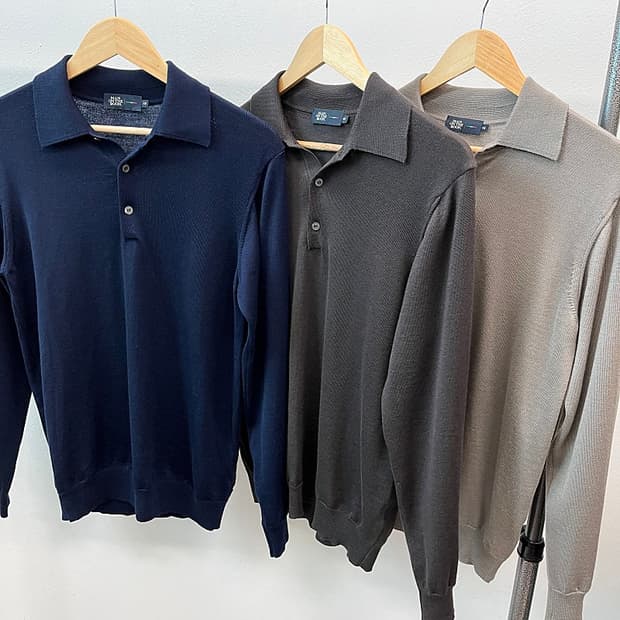 95-100) 맨온더분 신형 카라 울니트 3종