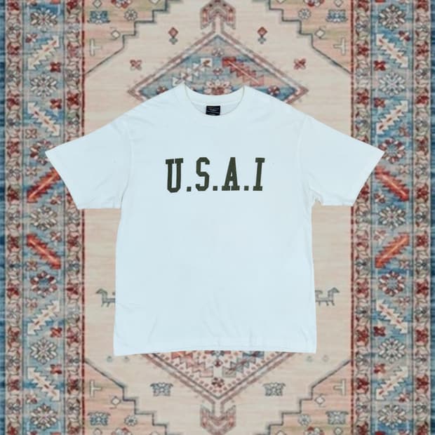 U.S.A.I military 빈티지 티셔츠 (XL)