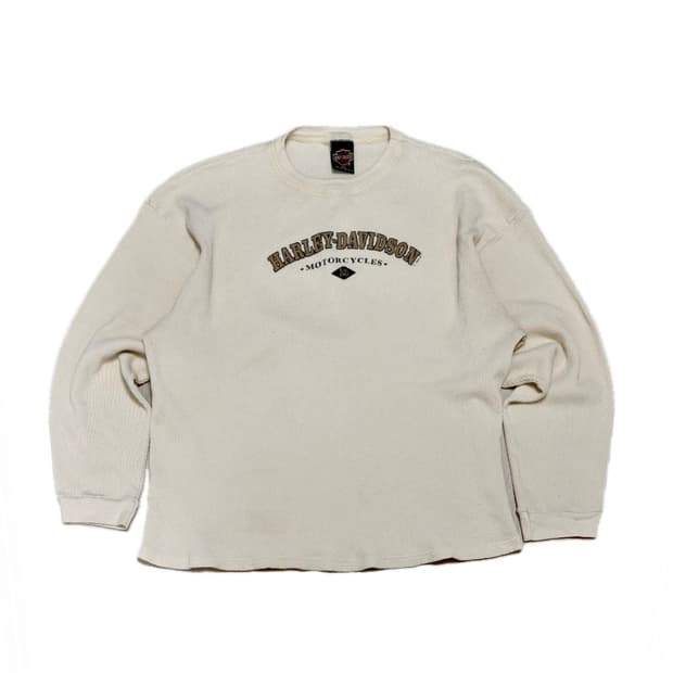 80s 할리데이비슨 올랜도 써멀 크림