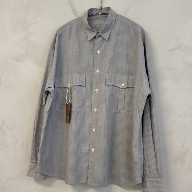 포터클래식 롤업 스트라이프 셔츠