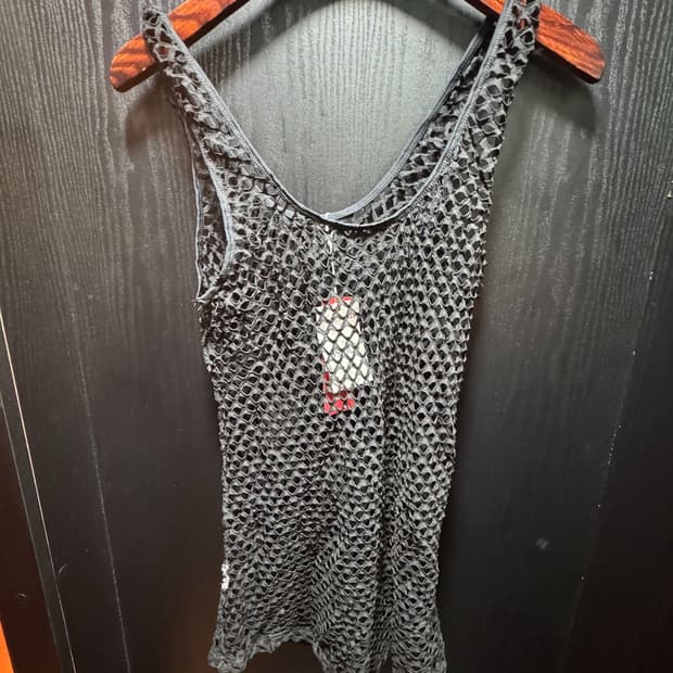 Vintage One-piece 비키니 커버업 원피스