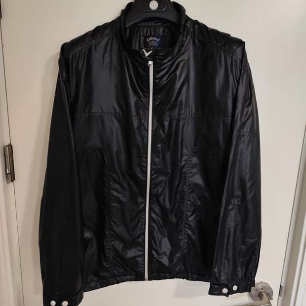 3XL 캘러웨이 글로시 바람막이 