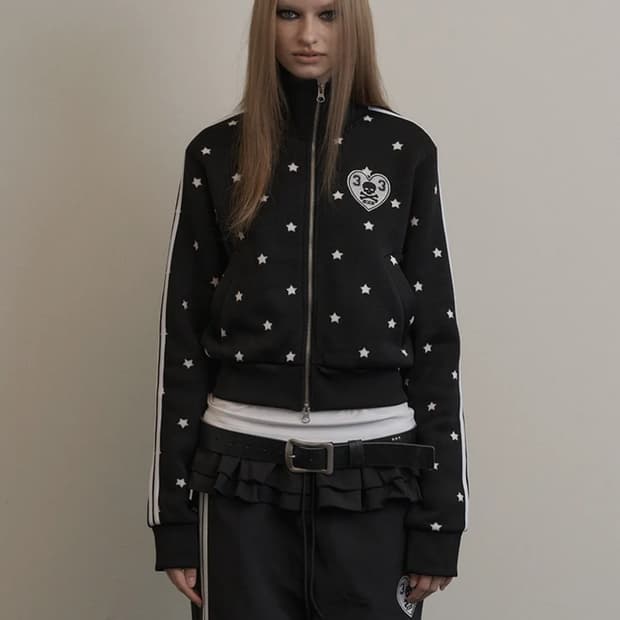 셋업이엑스이 집업 블랙