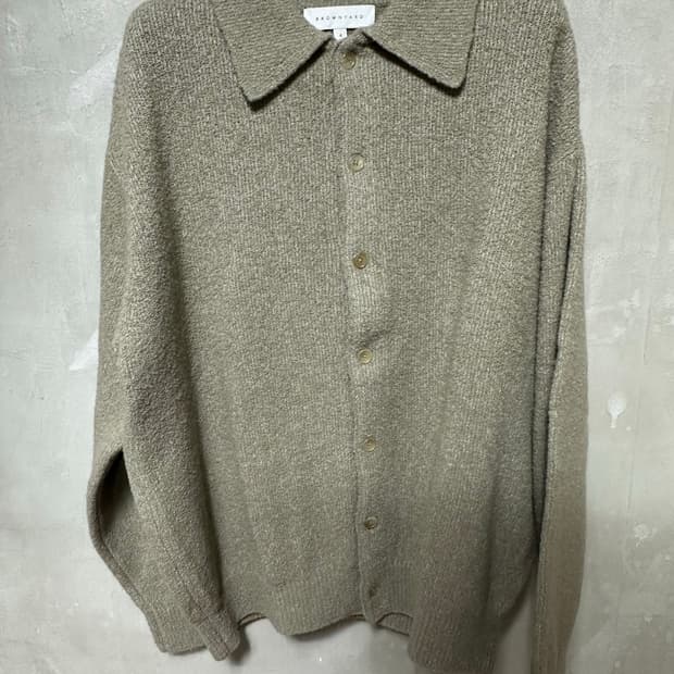 브라운야드 카라 가디건4 라이트 올리브