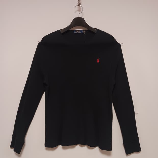 폴로랄프로렌 와플 라운드니트