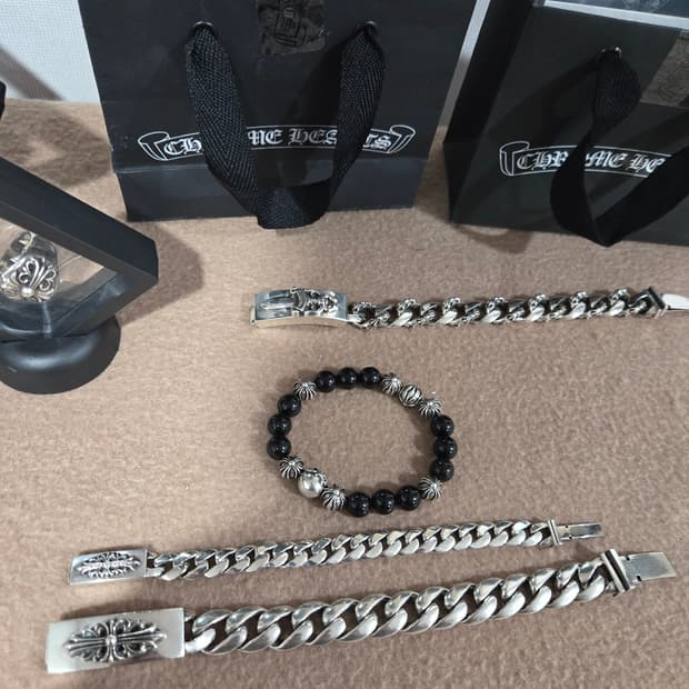 크롬하츠 플로랄 클래식ID 팔찌