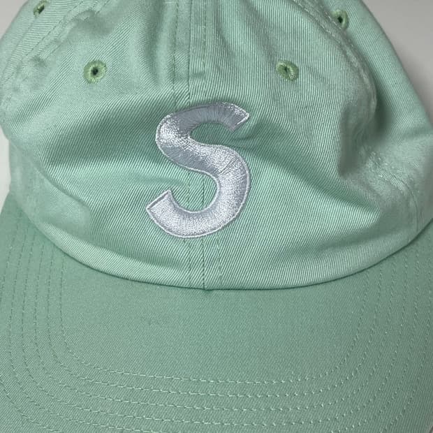 슈프림 S로고 볼캡 민트
