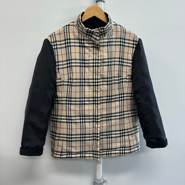버버리 정품 리버시블 퀼팅 자켓