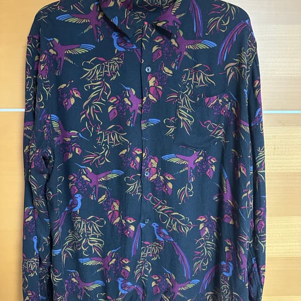 슈프림 레이온 셔츠 (Birds of PARADISE RAYON)