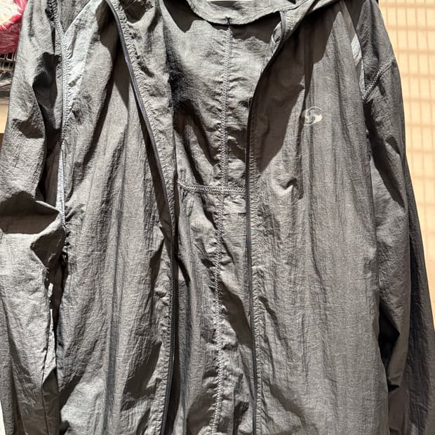 산산기어 PANELED JACKET [BLACK]_25SS