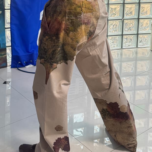 FLORAL PATTERN PANTS 꽃무늬 팬츠