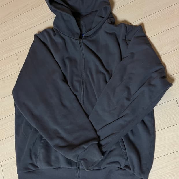 이지 후드집업 다크그레이 xxl