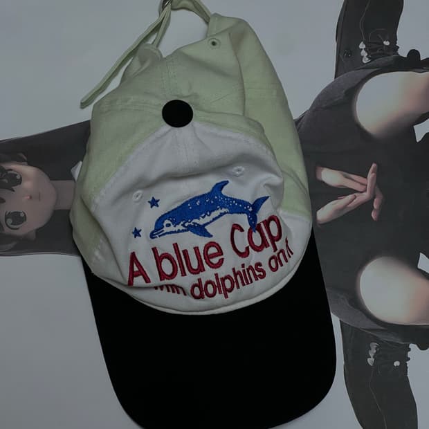 테켓 블루 캡 라이트 그린