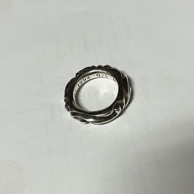 크롬하츠 스크롤밴드링 us5.5호 [정품]