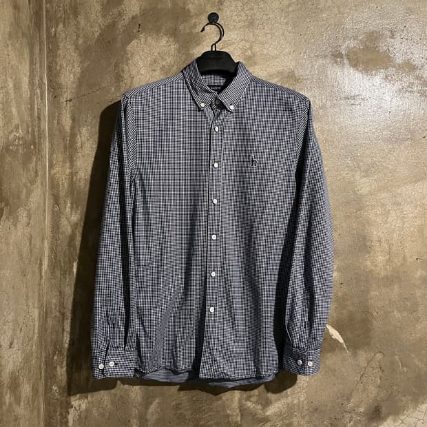 헤지스 체크셔츠