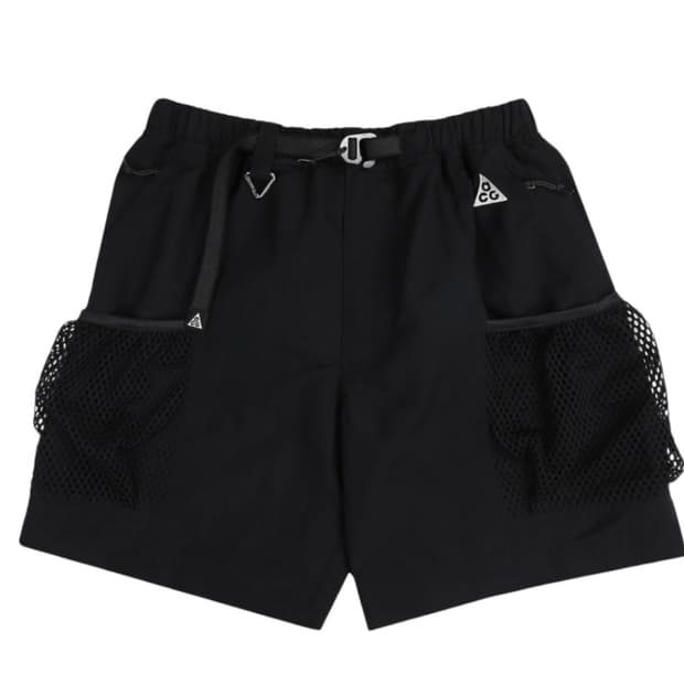 나이키 ACG 스노우그래스 카고 쇼츠 블랙 - 아시아