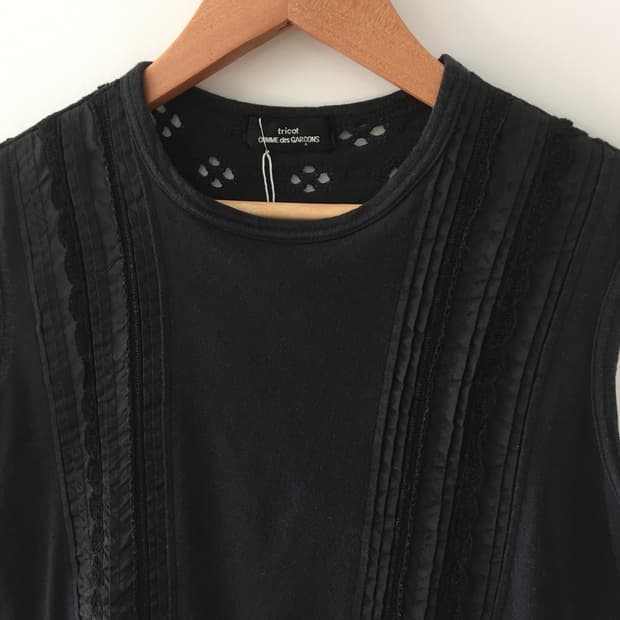 Tricot comme des garcons sleeveless