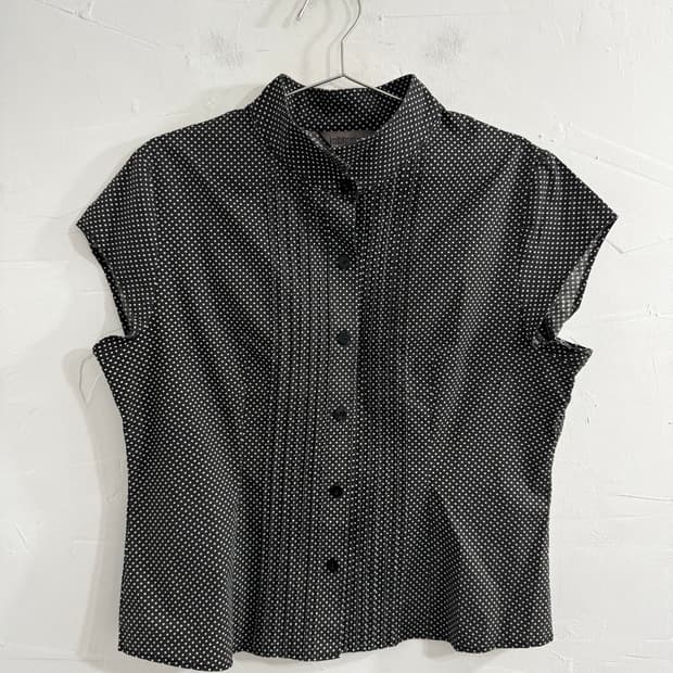 koibito misaki dot pintuck shirt