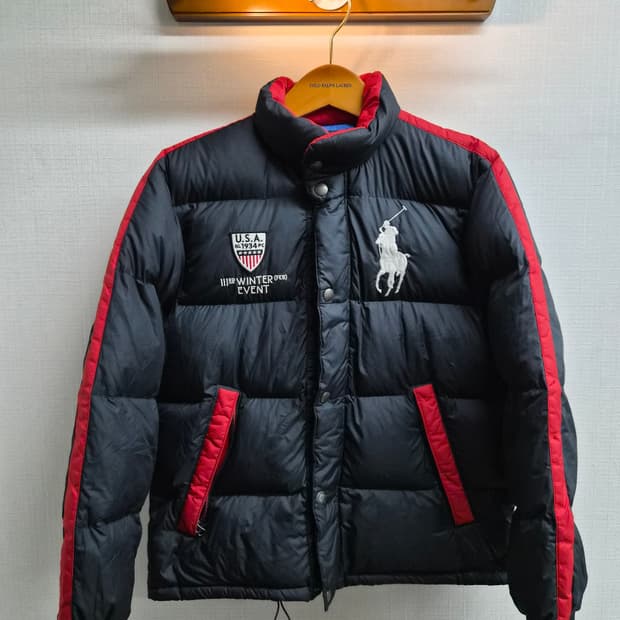 M/100) 폴로 랄프로렌 빅포니 USA 덕다운 패딩 팝니다