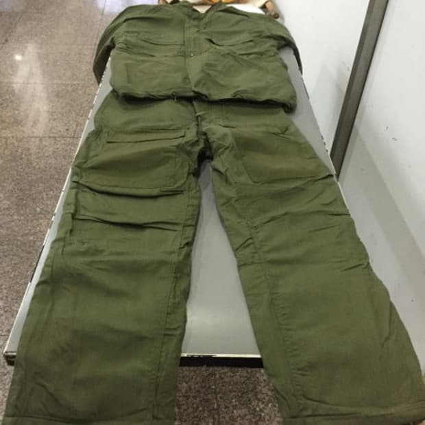 미빈티지민무늬 가스복 한벌
