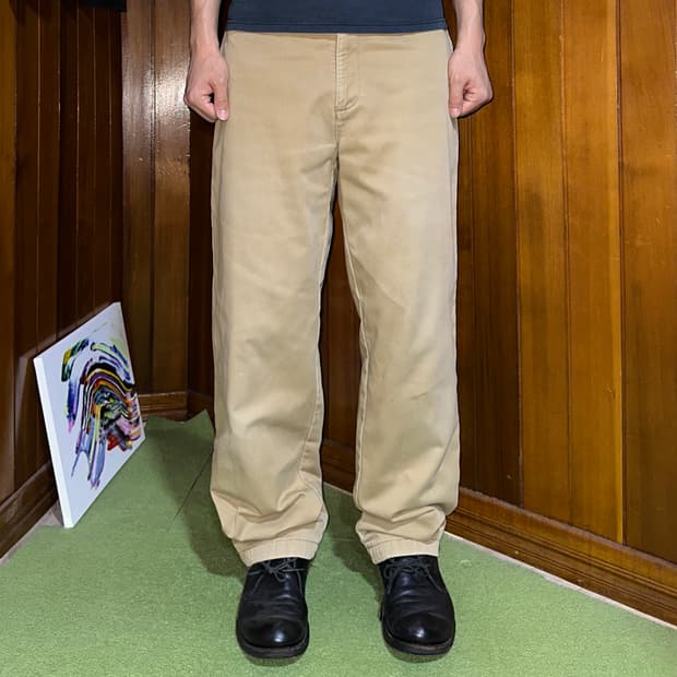 L.L. Bean flannel lining chino pants