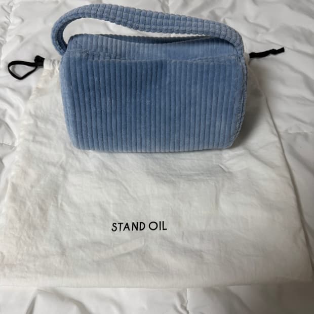 스탠드오일 레디오백 코듀로이 블루