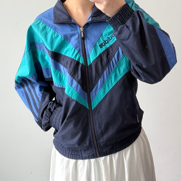 [M] 아디다스 올드스쿨 바람막이