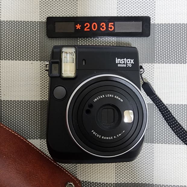후지 인스탁스 미니 70 폴라로이드 가방포함