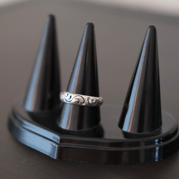 Saad(사드) 실버 링 19호