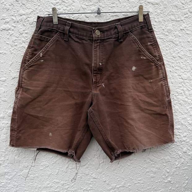 Carhartt Brown Cut-off Shorts