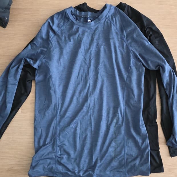 밀레 기능성 LS Black&Light Blue 105 2벌
