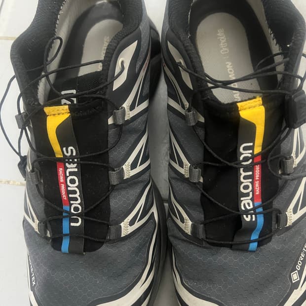 살로몬 xt_6고어텍스 블랙 에보니 270