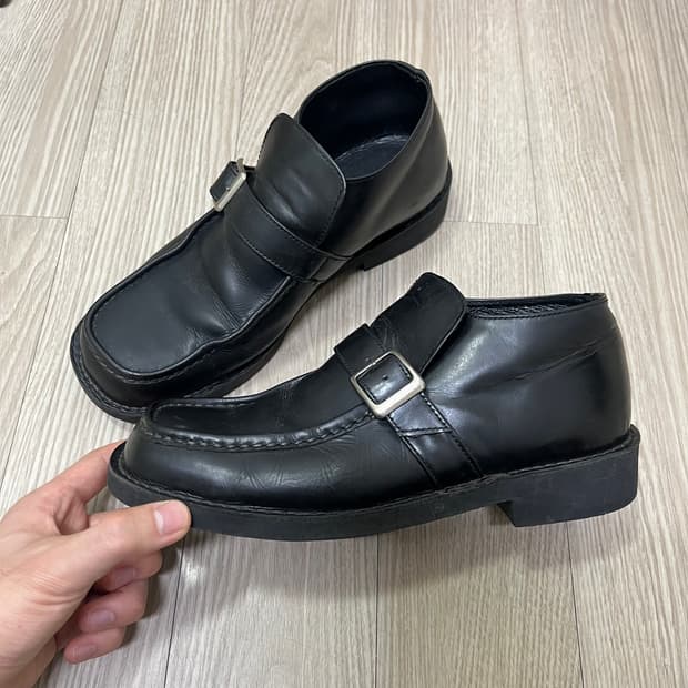 yohji yamamoto y’s buckle loafers