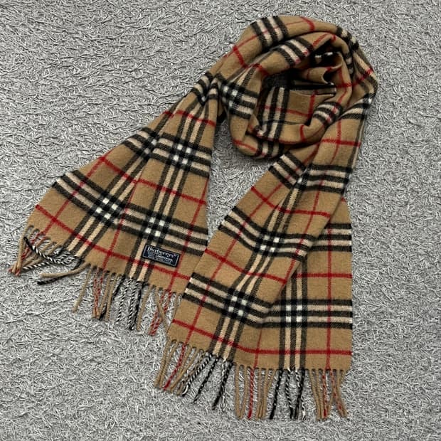 버버리 램스울 머플러