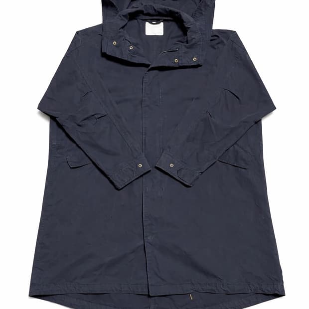 JPN 일본 빈티지 아메카지 워크웨어 네이비 후드 파카 야상 필드자켓