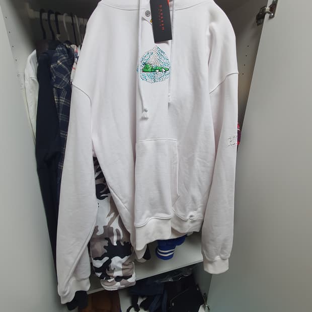 다크룸 스튜디오 둘리 콜라보 후드티 xl