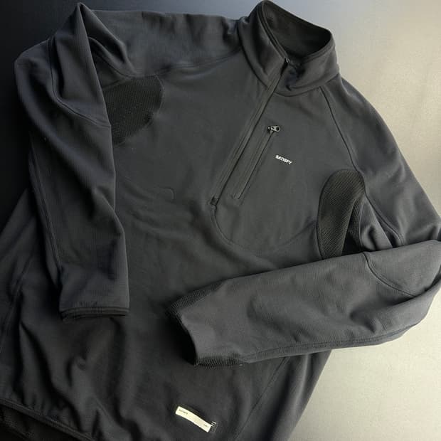 Satisfy half zip fleece