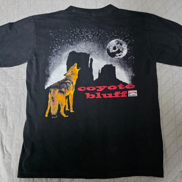[OS] 90s 말보로 코요테 빈티지 티셔츠 VER. 나이스컨디션