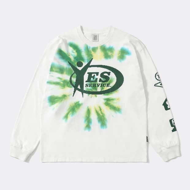 Y.E.S SERVICE 롱슬리브 화이트(실사O)