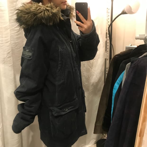 Hollister 홀리스터 울프죠 퍼 사파리 자켓