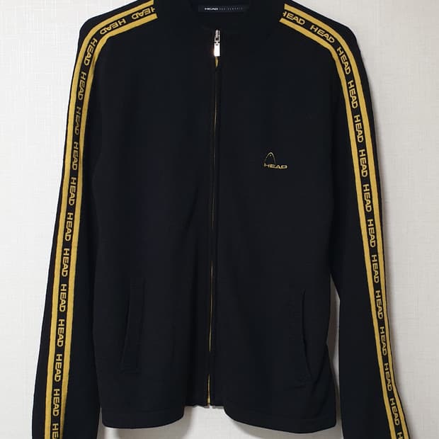 헤드 니트 집업 가디건 100사이즈