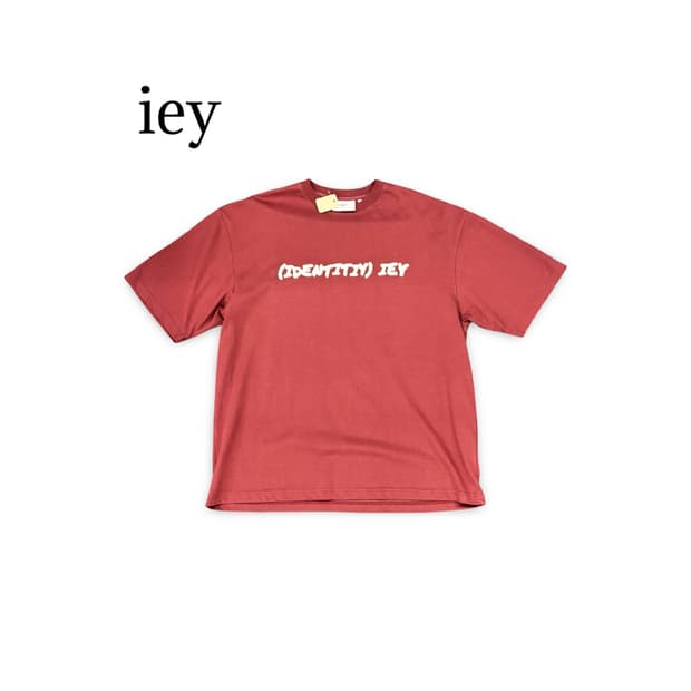 (105)IEY 로고 반팔티