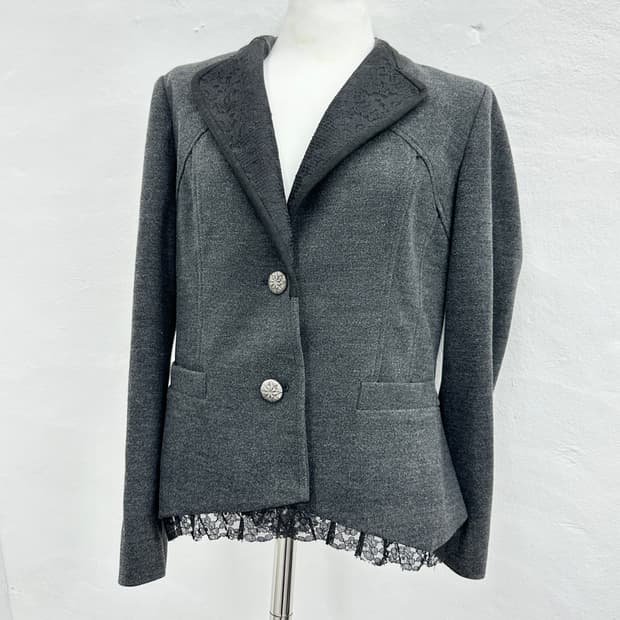 Vintage silver button prill jacket 