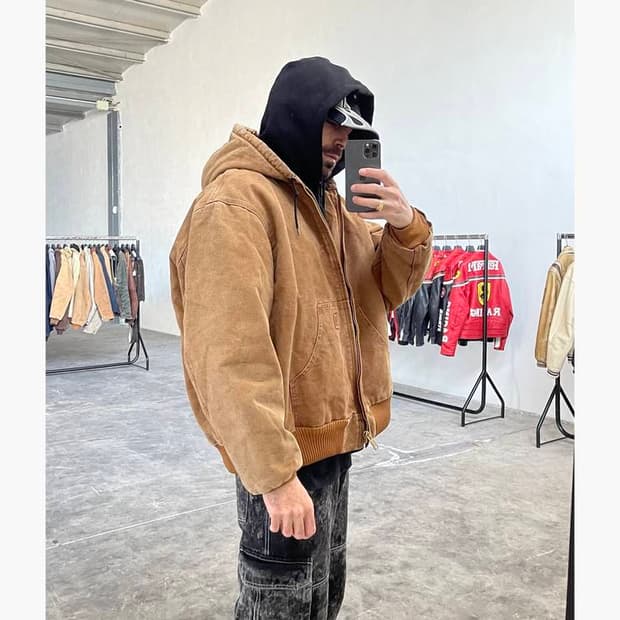 칼하트 액티브 자켓 J130BRN