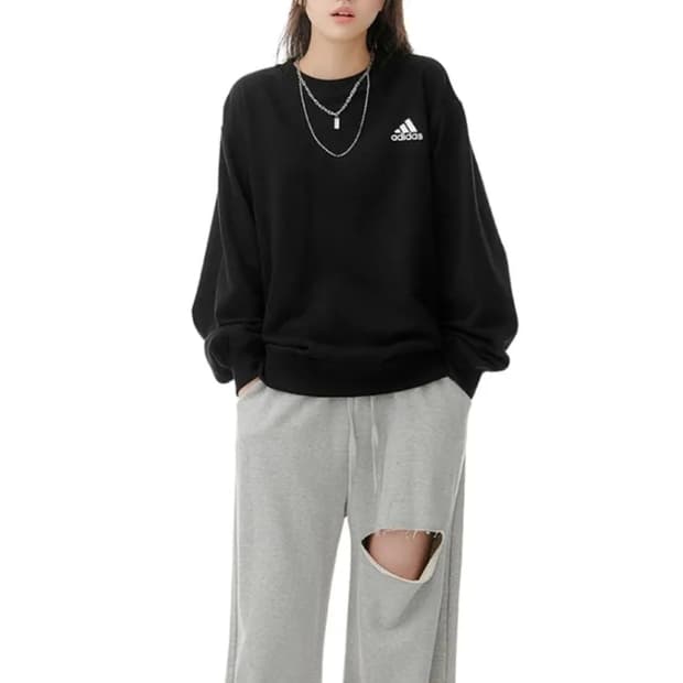 아디다스 릴렉스 오버사이즈 크루넥 맨투맨 S _ 공용,남성